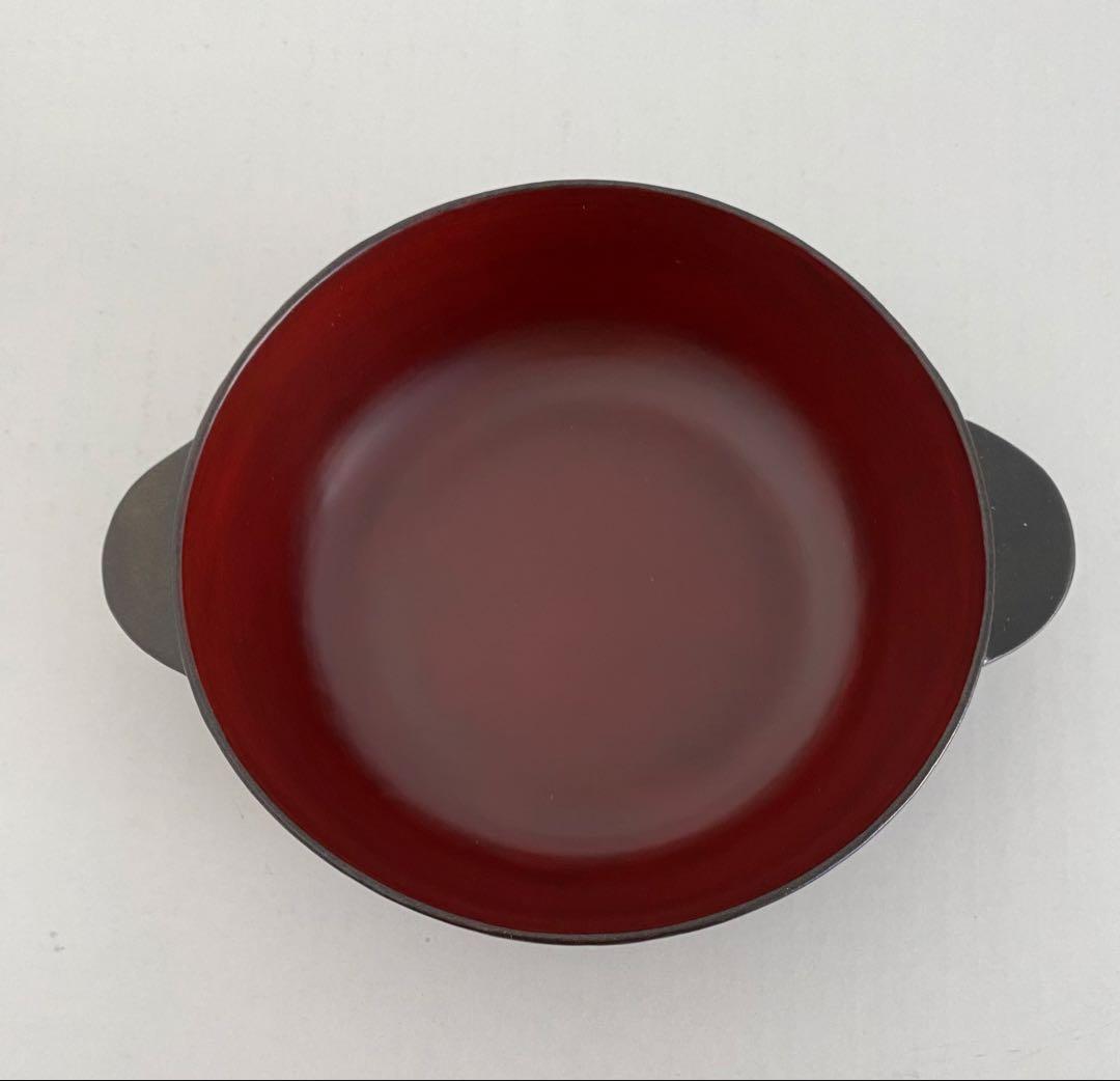 太田修嗣　漆器　耳付きスープ椀　2個セット