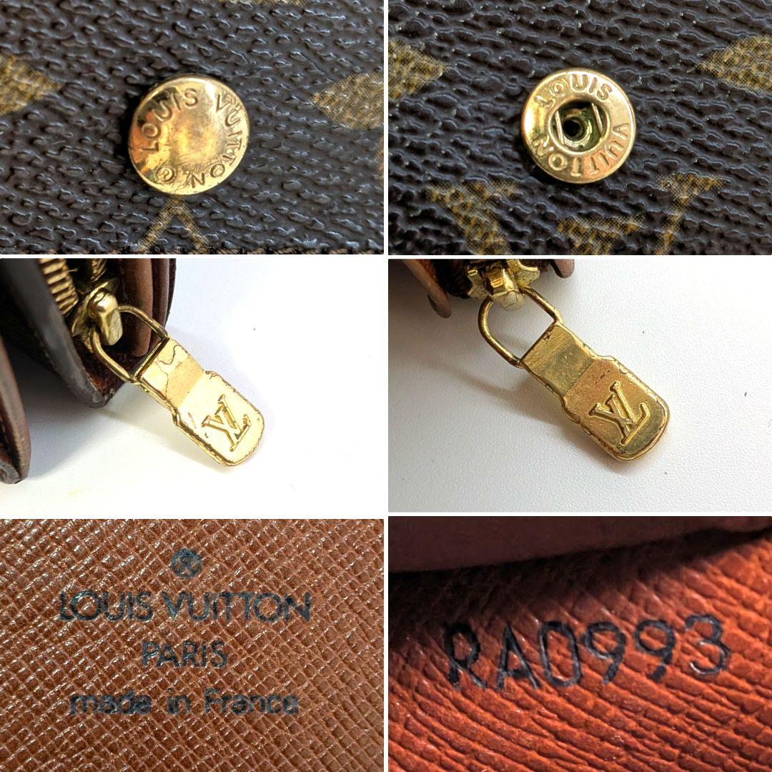 ルイヴィトン モノグラム ビエ トレゾール 折り財布 A45