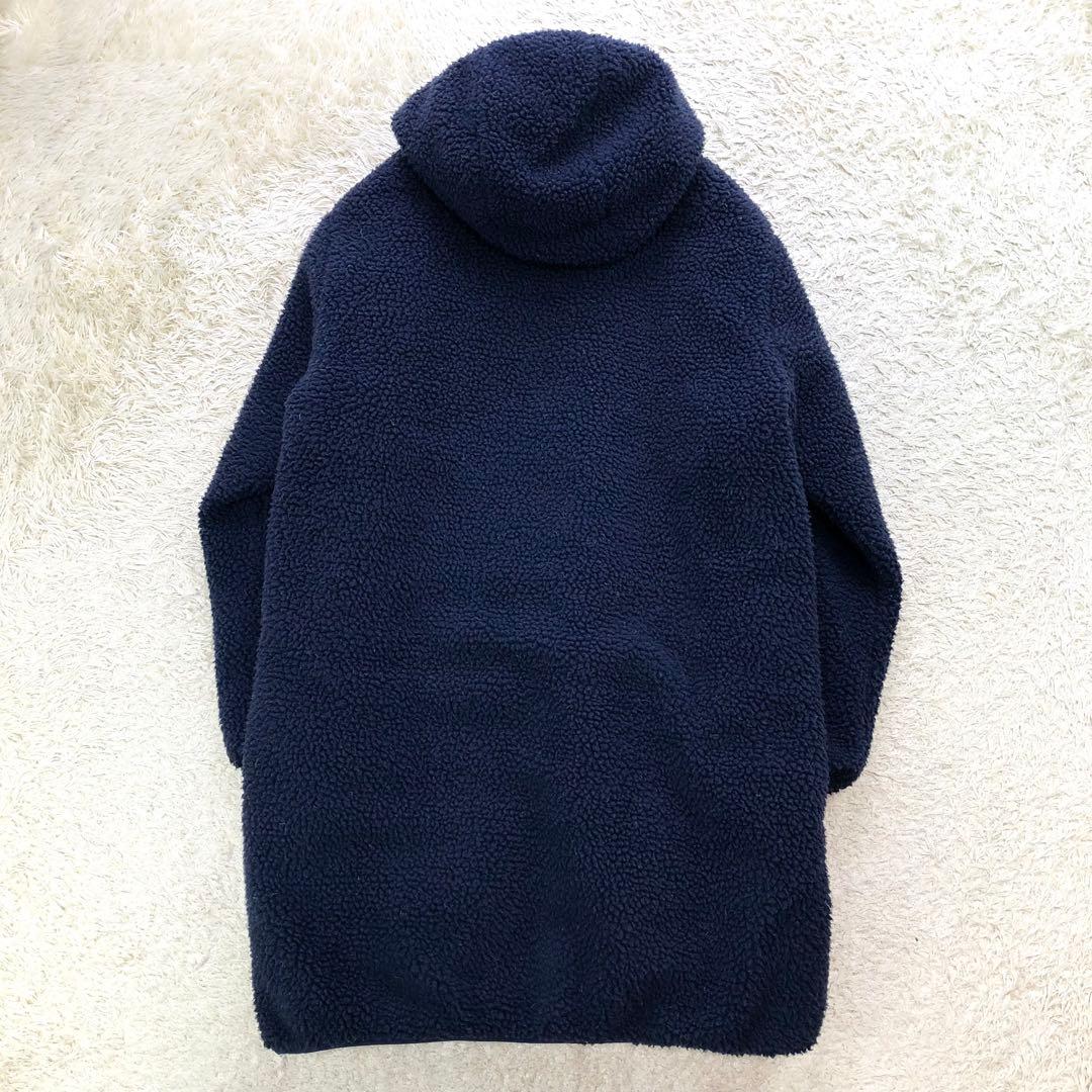 ノーリーズ タイオン別注 リバーシブル キルティング ボア ダウンコート M