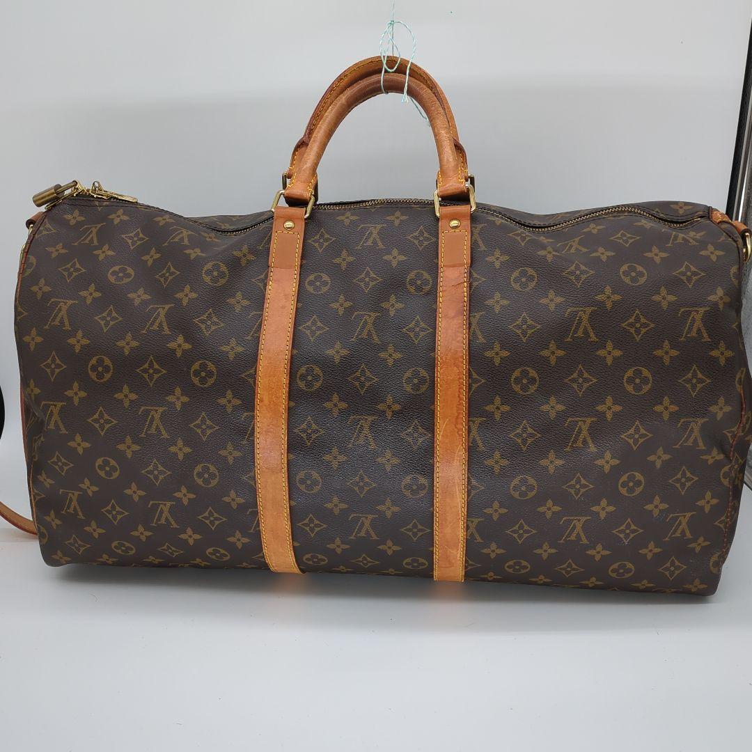 キーポル55 ルイヴィトン ボストンバッグ モノグラム ショルダー カデナ