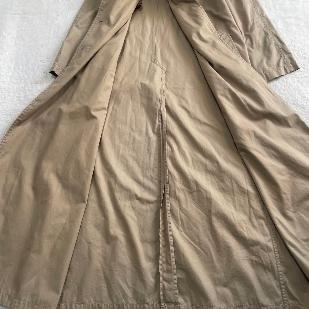 Deuxieme Classe トレンチコート ロング丈 ベージュ ダブルボタン