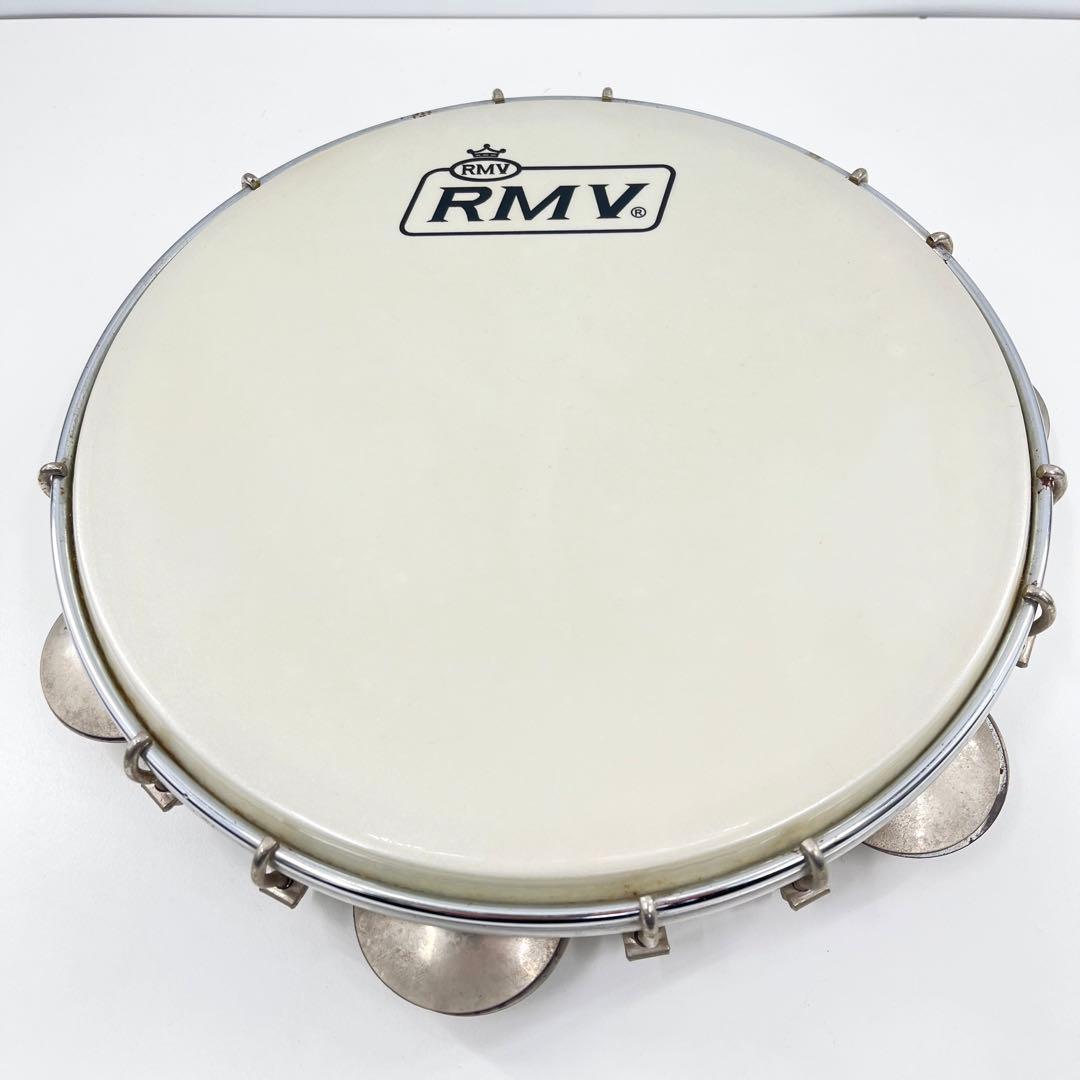 良品 RMV パンデイロ 10インチ 本革 ブラジル製