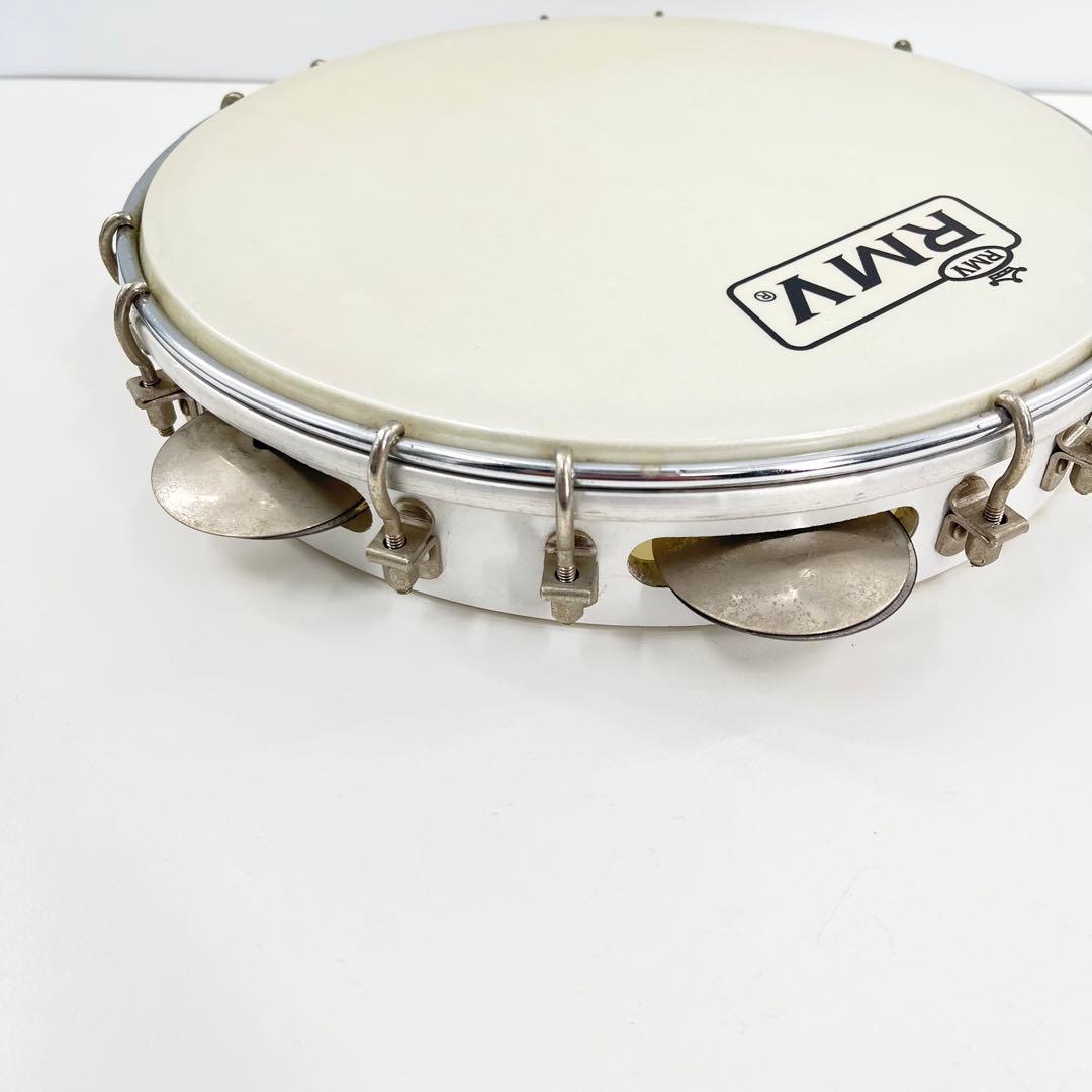 良品 RMV パンデイロ 10インチ 本革 ブラジル製