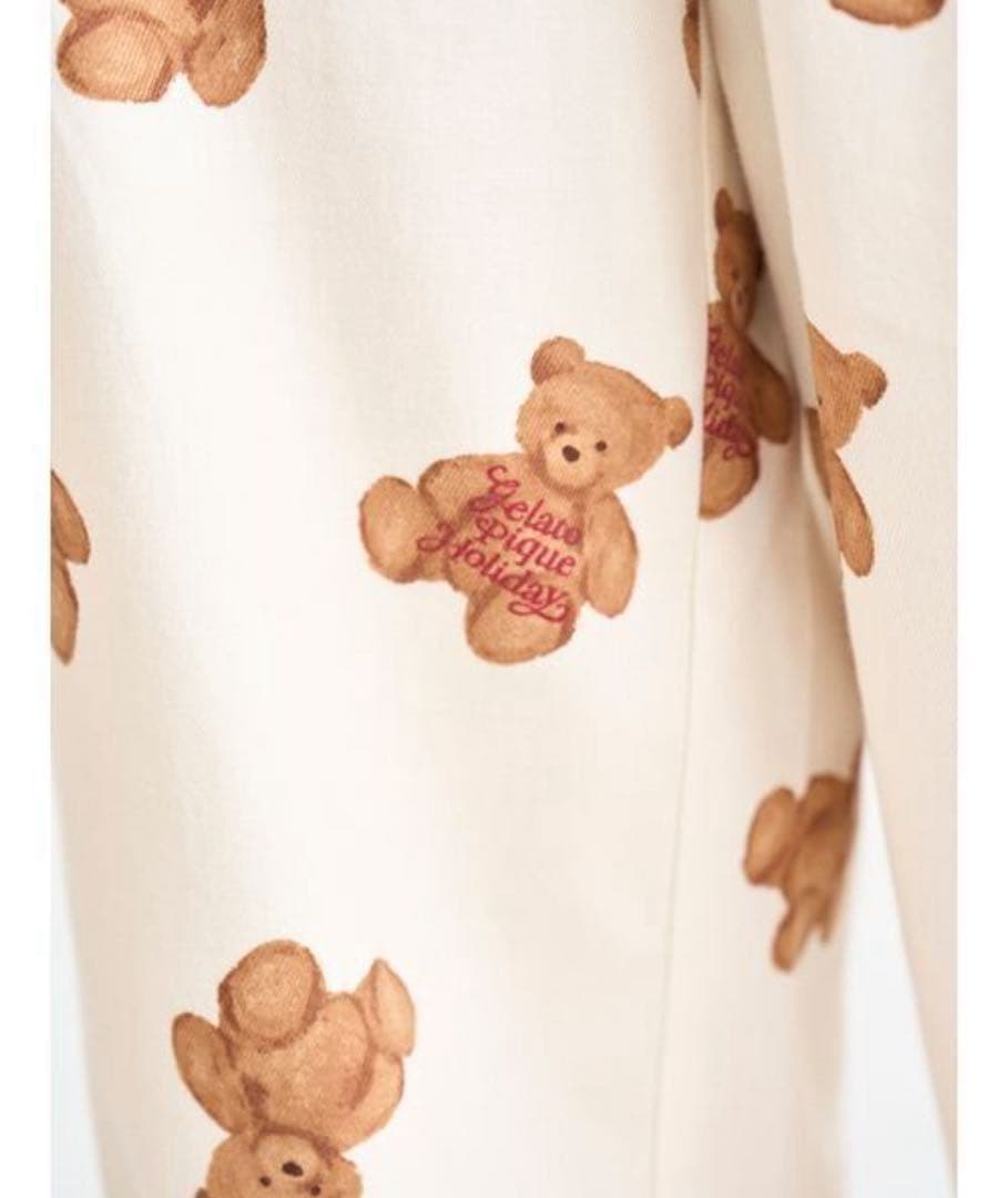 ジェラートピケ✩スノーベアジャガード＆ロングパンツクリスマスラッピング付き