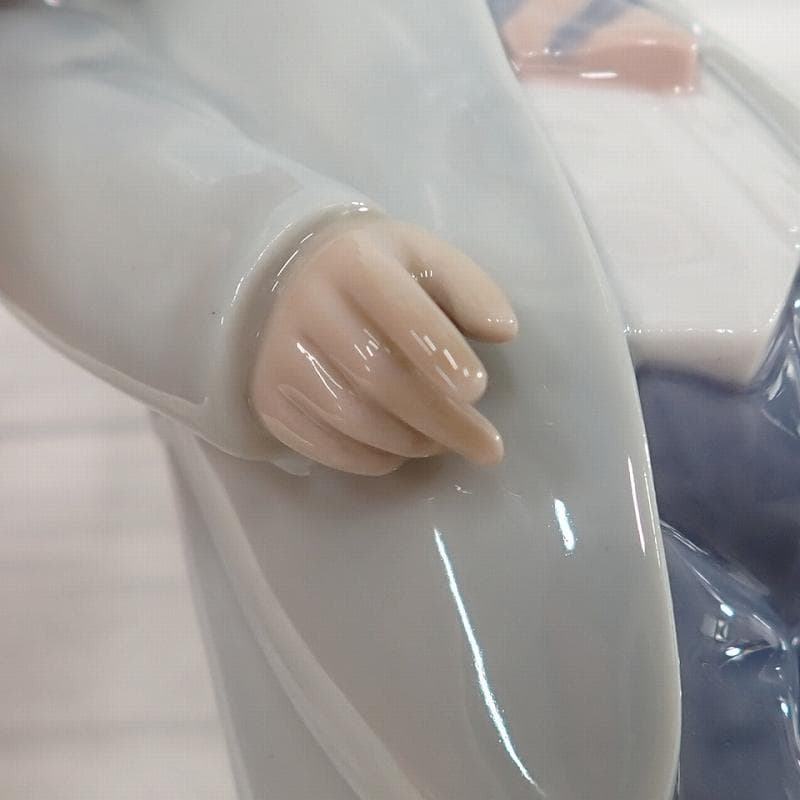 RU-6181リヤドロフィギュリン　ピエロ　2体 サックス　バイオリン音楽隊