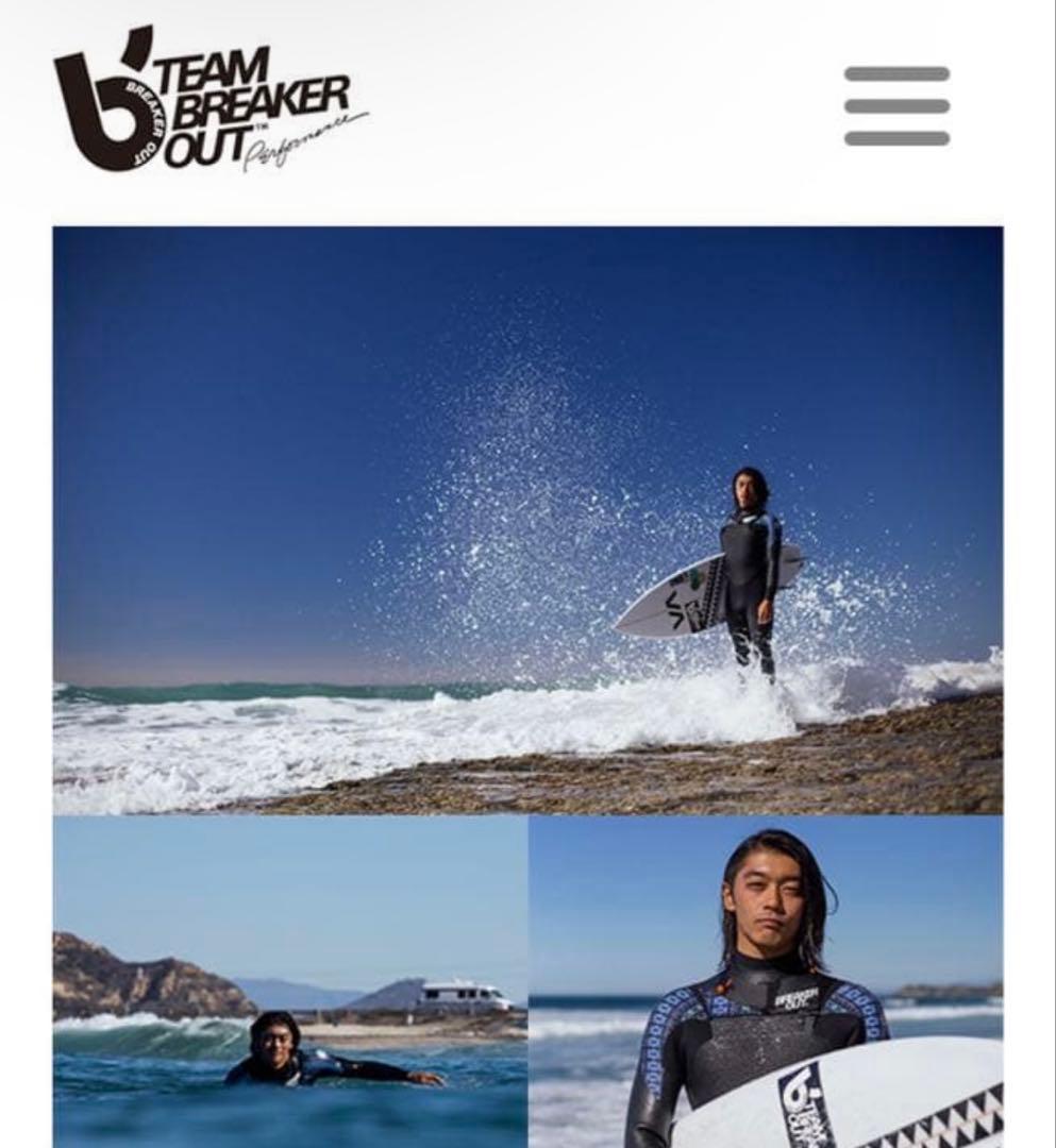 ✳️良品★ブレーカーアウト★3mm★フルスーツ★Lサイズ位★高級超伸縮素材★日本製