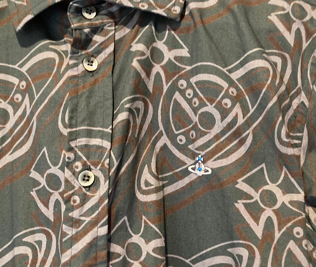 【激レア】Vivienne Westwood MAN お洒落 シャツ 柄