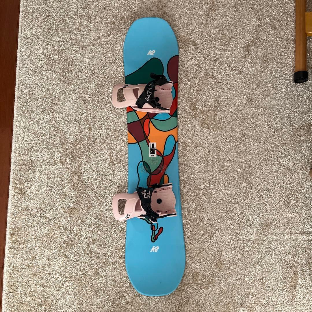 K2 LIL KAT 23-24 フラット　+ バインディング