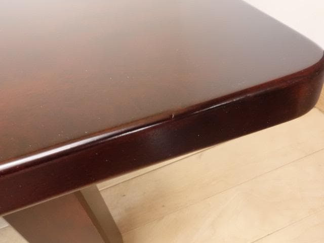 北海道民芸家具　ＨＭ4052　座卓　ローテーブル　再塗装済　ＵＳＥＤ