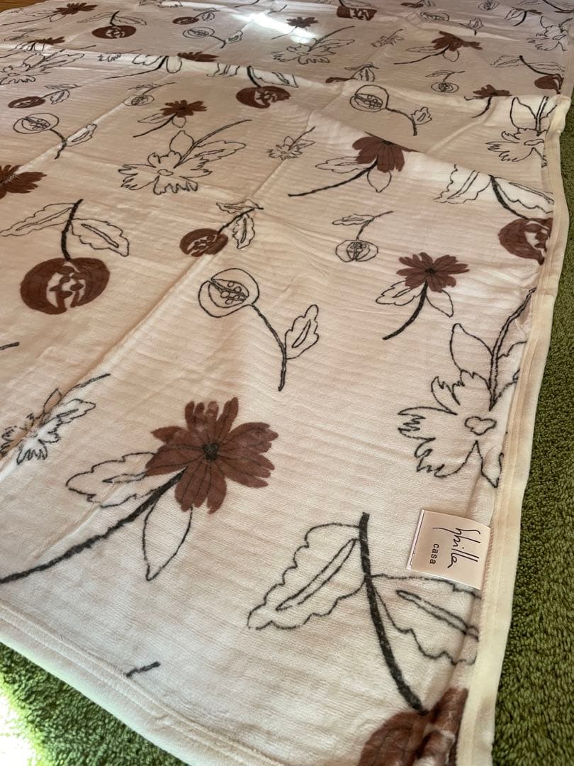 2枚セット【シビラ】リブレ　シール織綿毛布　140×200 R B