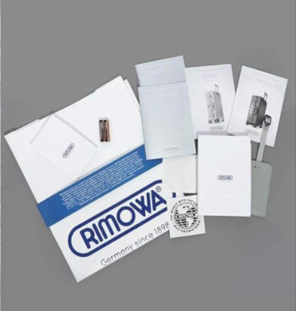 新品未使用RIMOWA TOPAS E-TAG シルバー89L