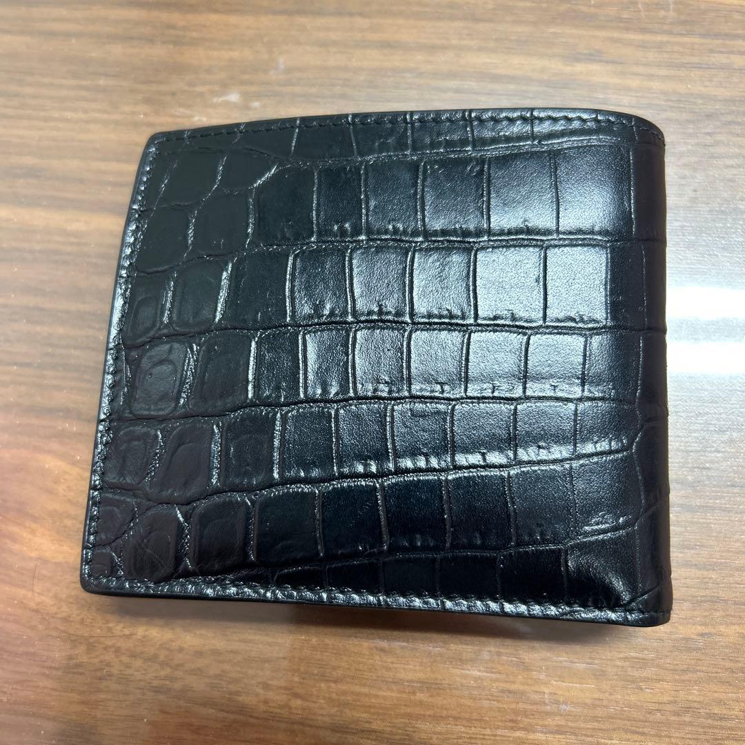 SAINT LAURENT 二つ折り財布 ブラック