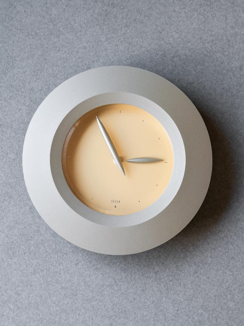 90s 加藤孝志 Lemnos SESSA Clock ポストモダン 時計