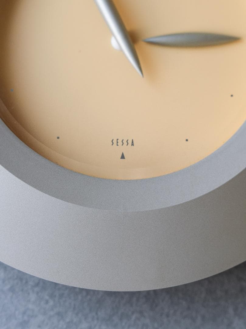 90s 加藤孝志 Lemnos SESSA Clock ポストモダン 時計