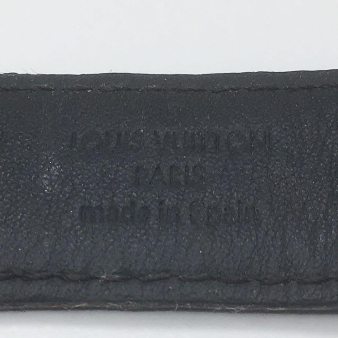 ルイヴィトン ブラスレ ハッケンハイム ブラック モノグラム M6295