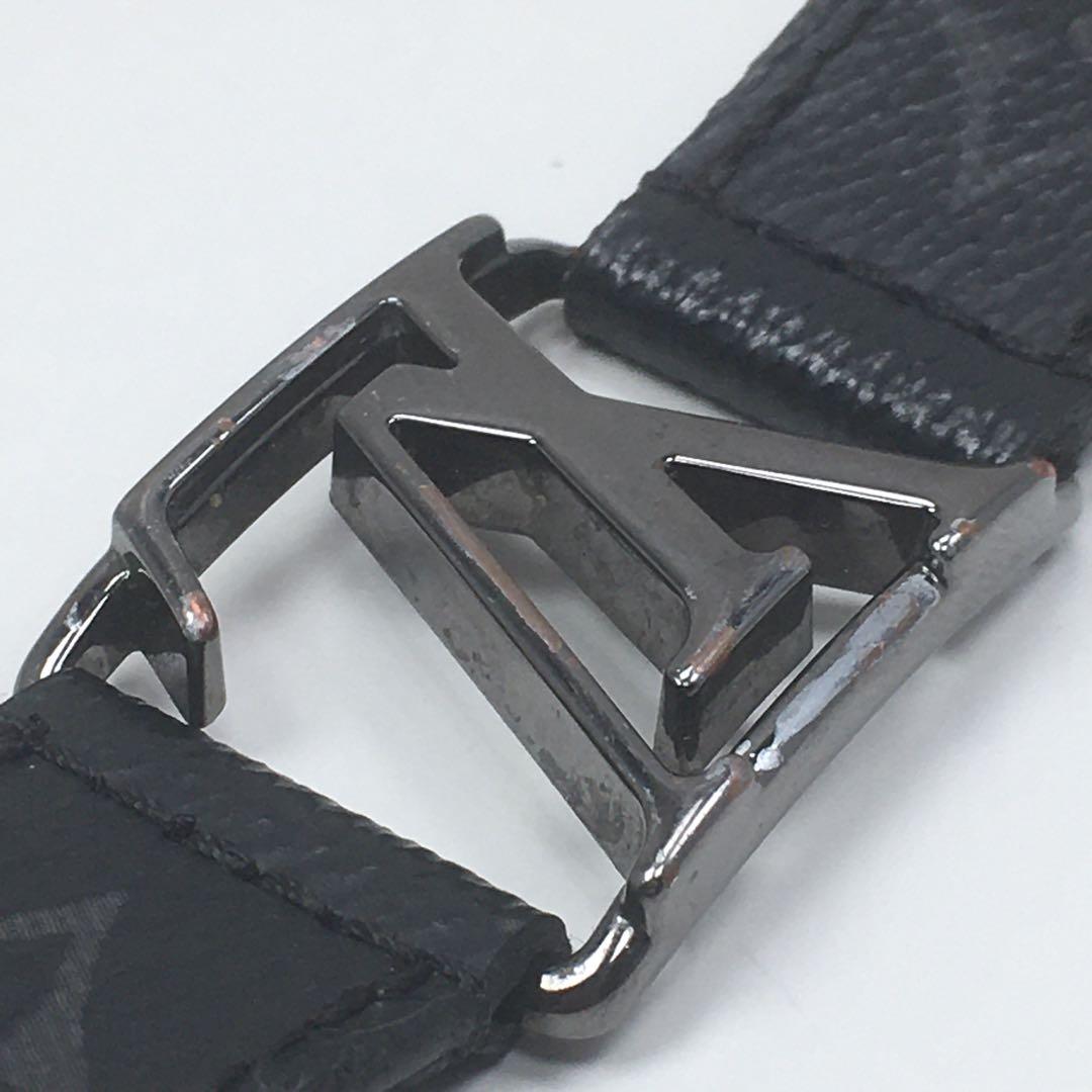ルイヴィトン ブラスレ ハッケンハイム ブラック モノグラム M6295