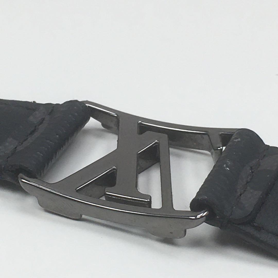 ルイヴィトン ブラスレ ハッケンハイム ブラック モノグラム M6295