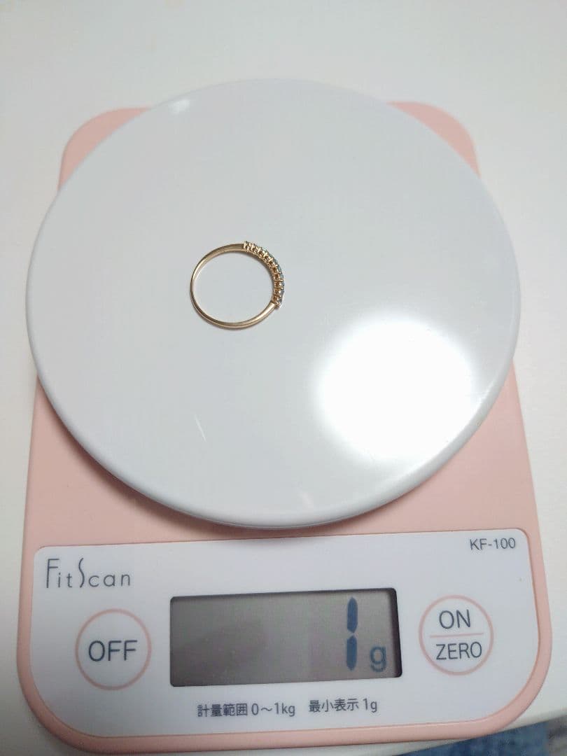 k10 イエローゴールド ブルートパーズ エタニティ リング 14号 10金