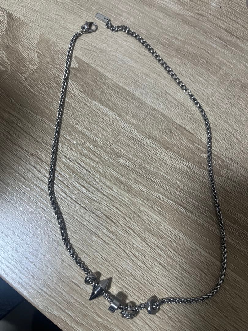 【正規品】DIESEL シルバーネックレス