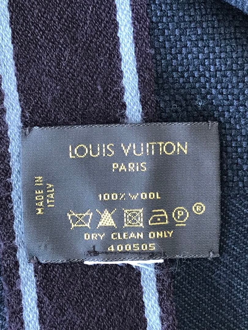 LOUIS VUITTON ルイヴィトン M72685 マフラー　　訳あり