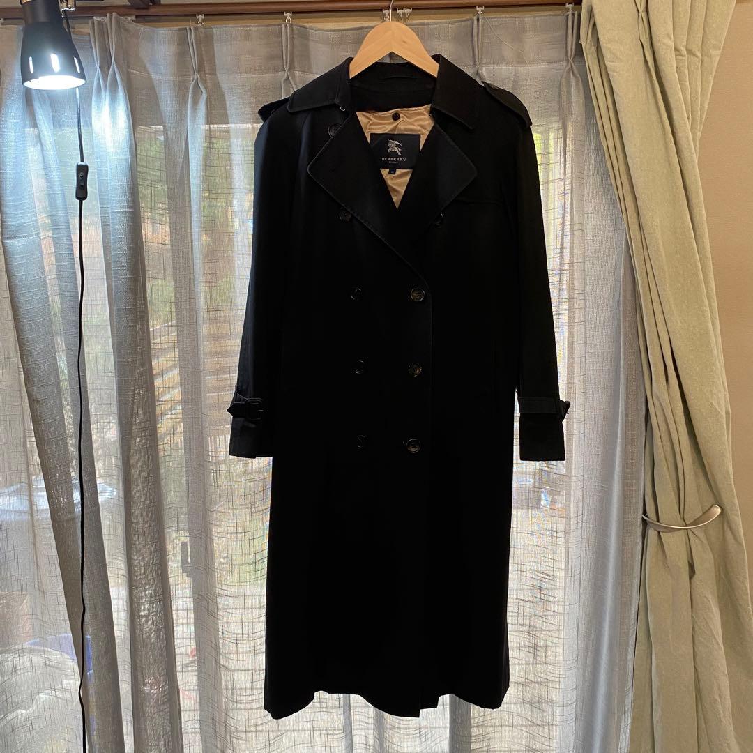 URBERRY ライナー付きトレンチコート ブラック 38ノバチェック