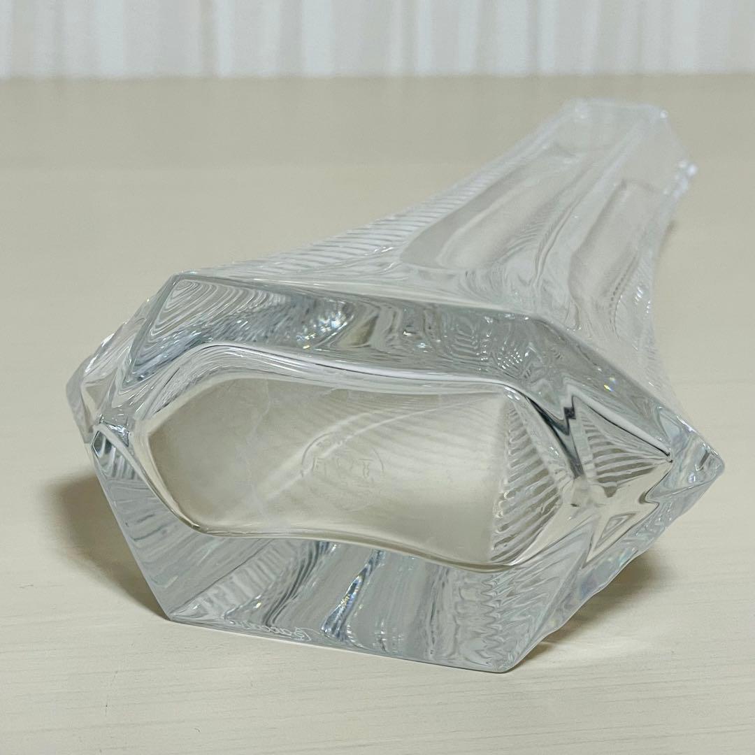 廃盤 1970s Baccarat バカラ 花瓶 フラワーベース 一輪挿し