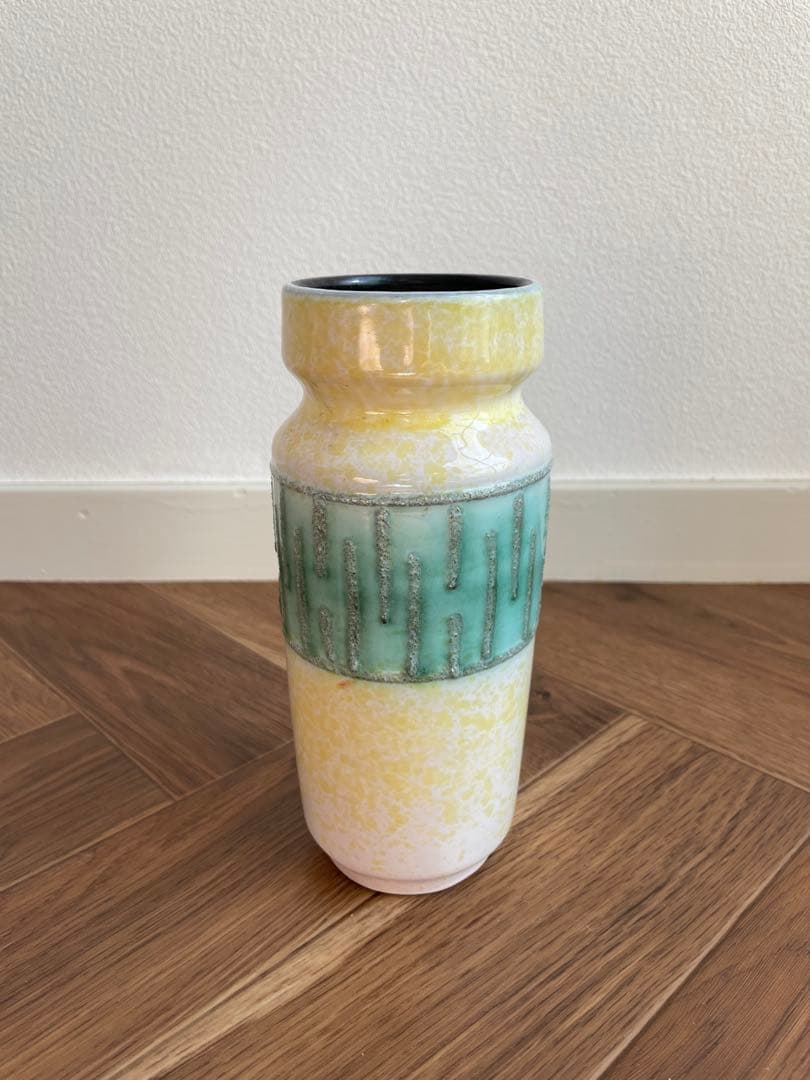 ミッドセンチュリー　ヴィンテージ花瓶　ファットラバ　vase