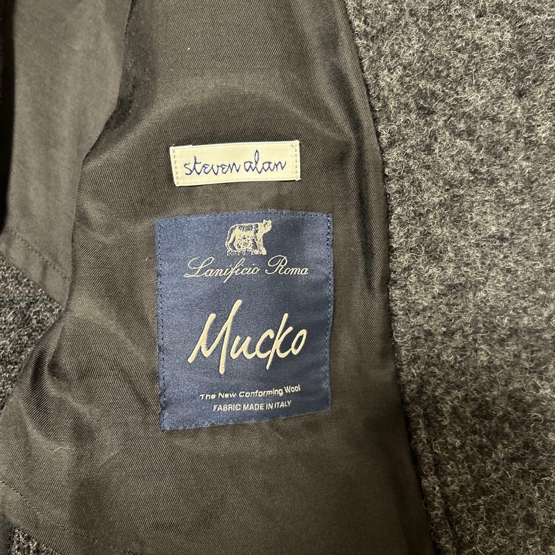 StevenAlan⭐︎KNIT FLEC HALF BALMACAANCOAT