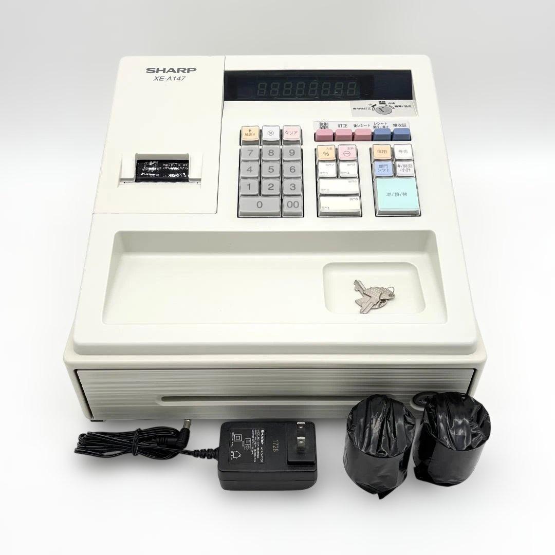 SHARP XE-A147 レジスター 本体