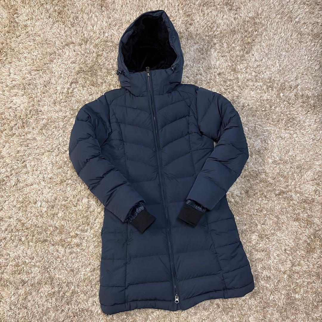 THE NORTH FACE フード付きダウンジャケット 80 ネイビー