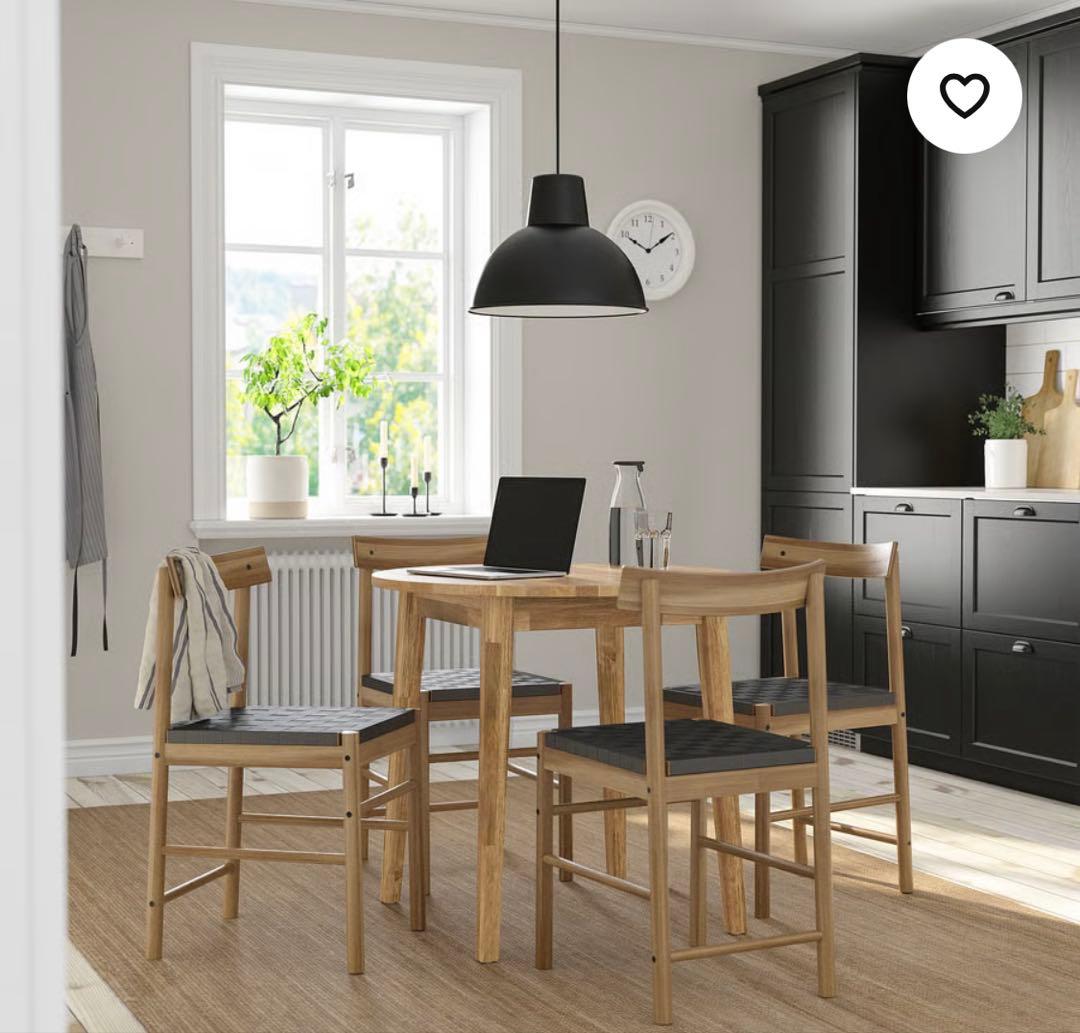 IKEA ナッカンネース サークル ダイニング 丸テーブル 80cm