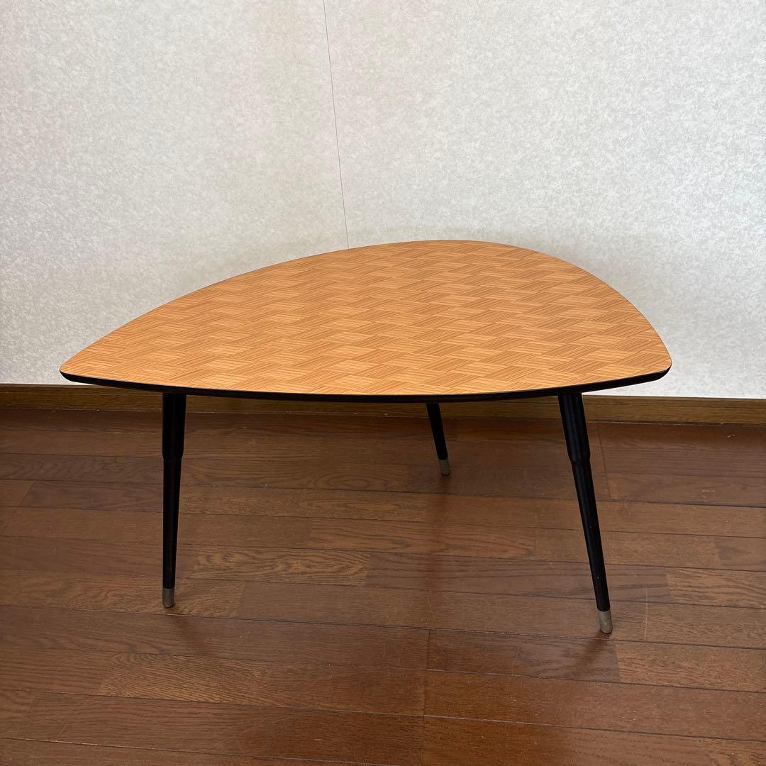 【良品】IKEA ローヴバッケン サイドテーブル 希少柄