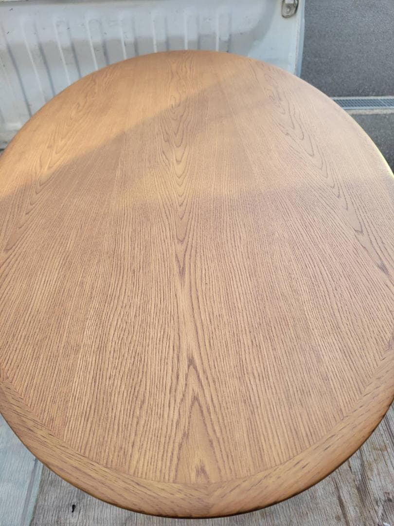 Karimoku カリモク オーバル型 センターテーブル ローテーブル 北欧家具