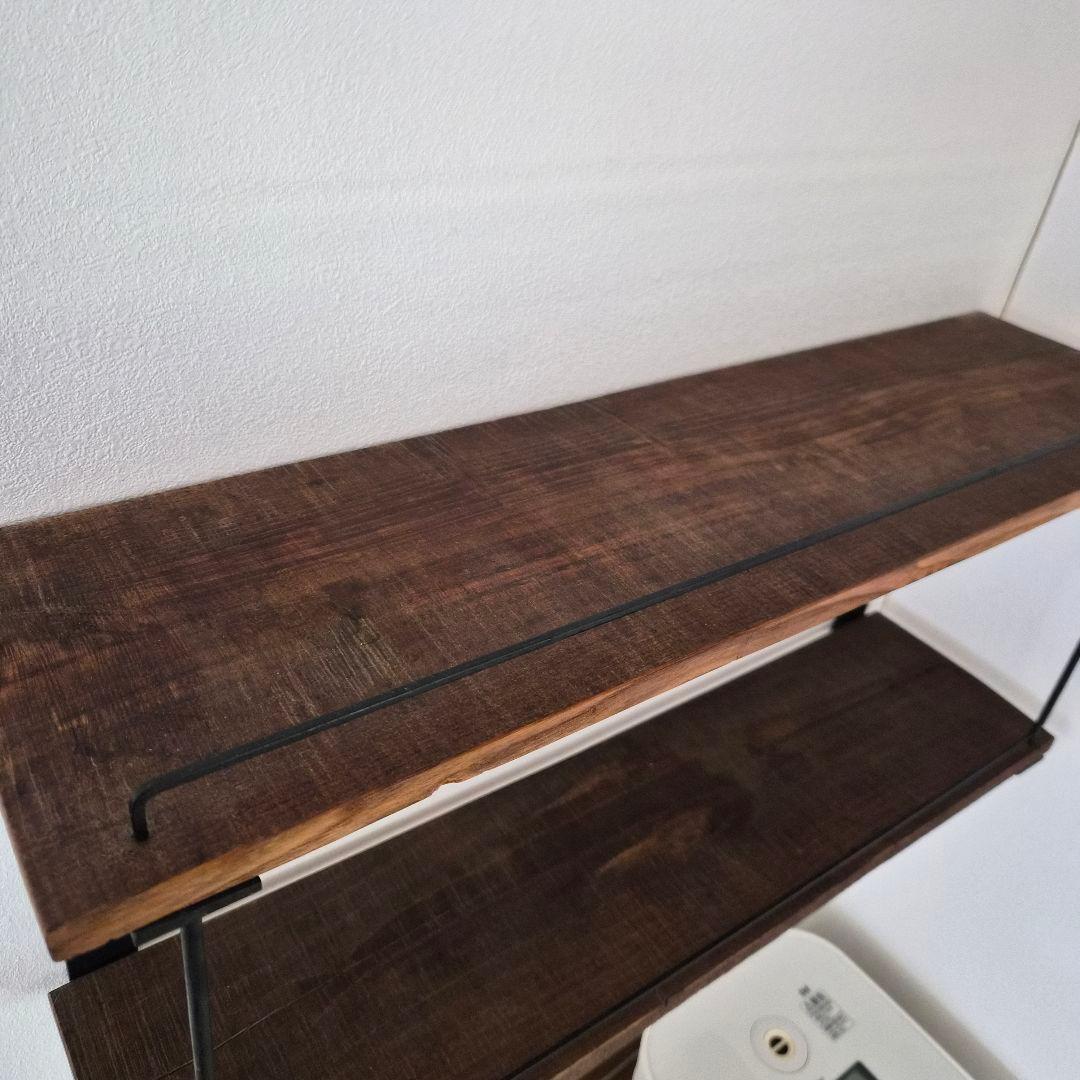 枯白 koku 壁掛け棚 シェルフ 古道具 器 オブジェ 飾り棚 中村友美