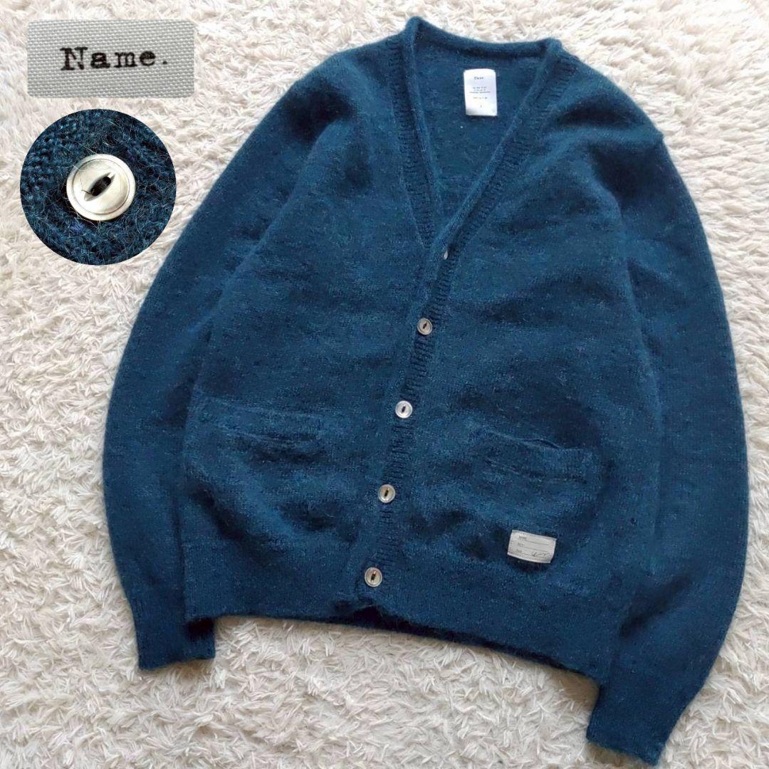 13AW Name. ネーム モヘア ニット セーター カーディガン