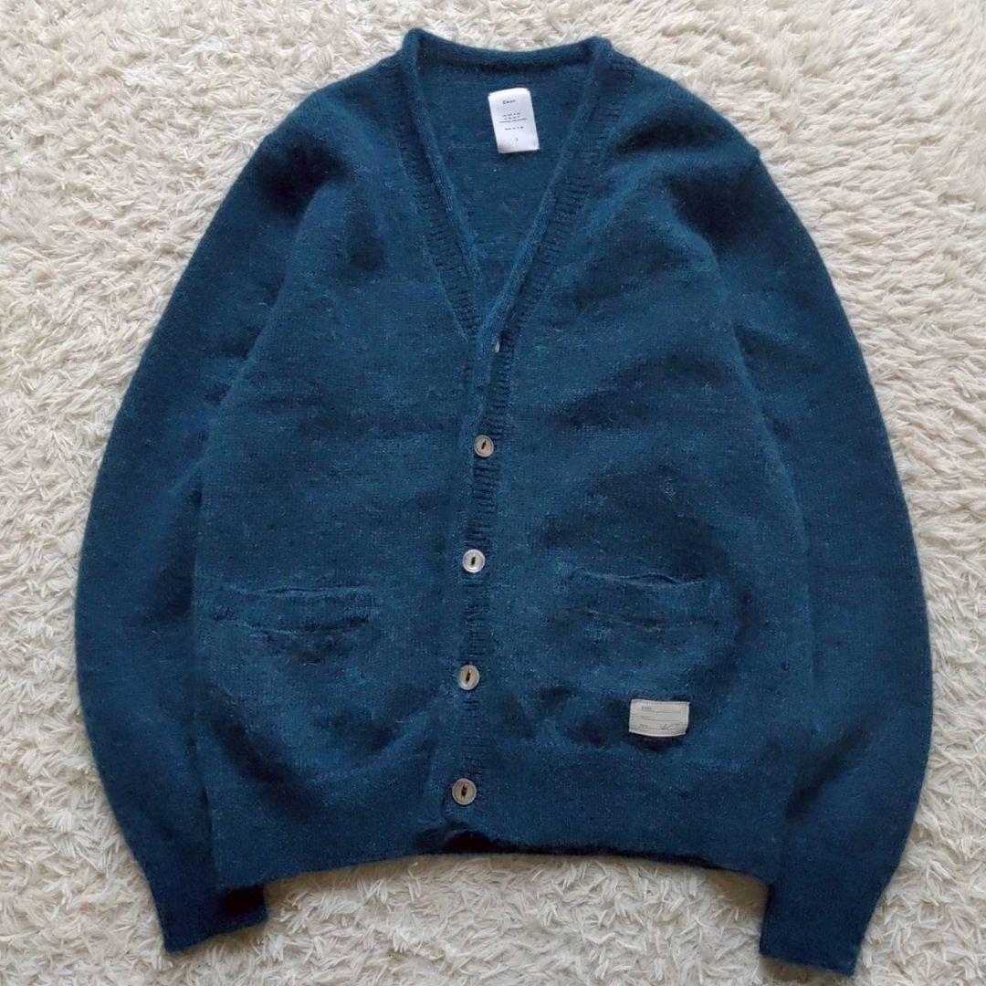 13AW Name. ネーム モヘア ニット セーター カーディガン