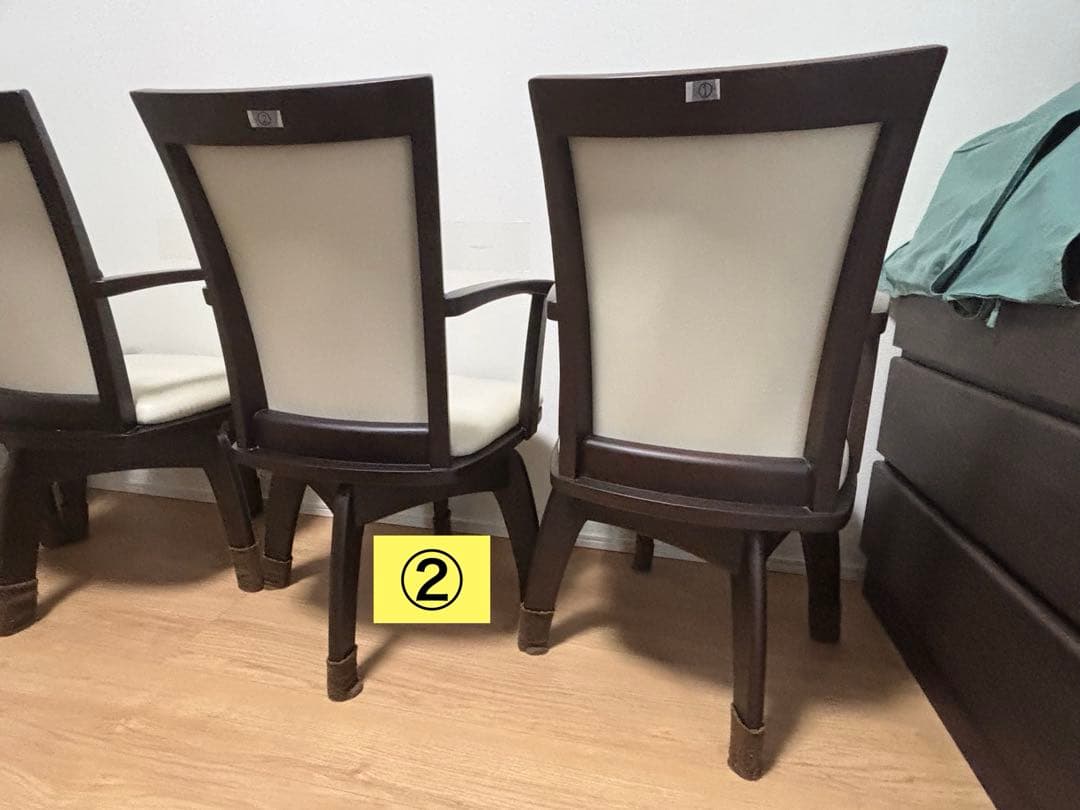 ニトリ　ラグーンCハード　ヒジツキカイテンチェア②