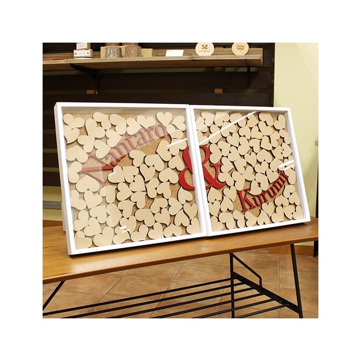 ハートドロップス「Dears Assort Duet」ホワイト