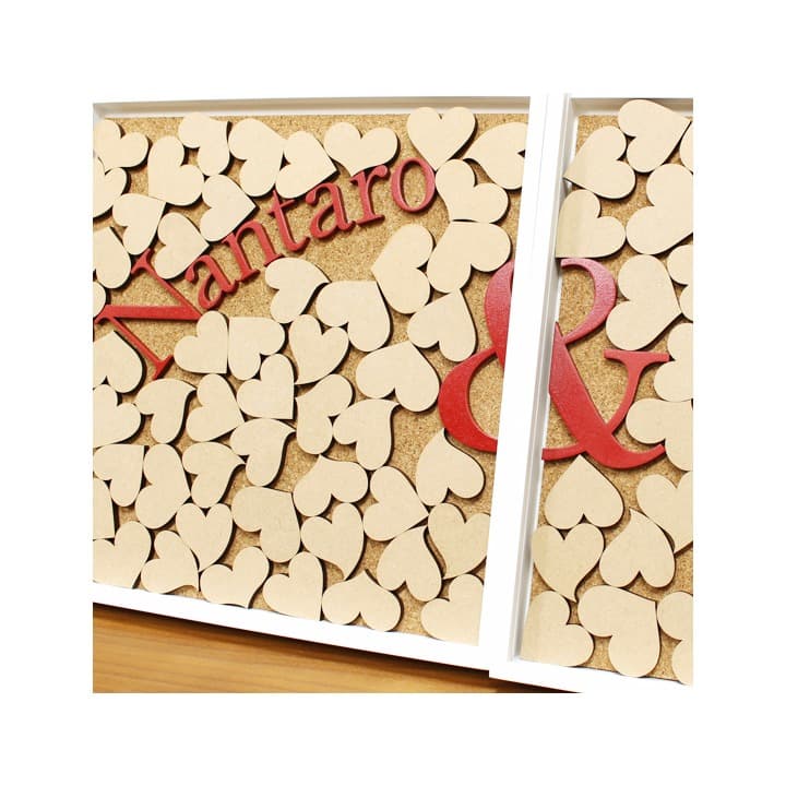 ハートドロップス「Dears Assort Duet」ホワイト