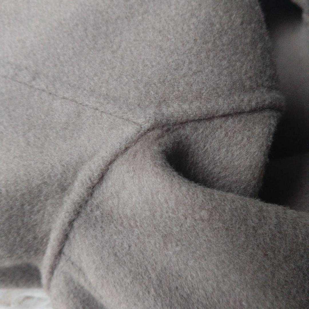 ✨近年モデル・完売品✨ROPEラムウールリバーロングコート　ベージュ系　ベルト