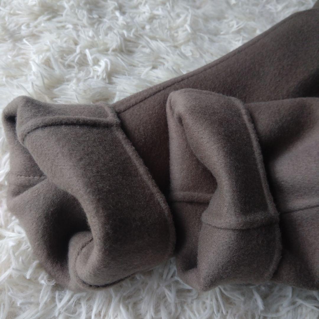 ✨近年モデル・完売品✨ROPEラムウールリバーロングコート　ベージュ系　ベルト