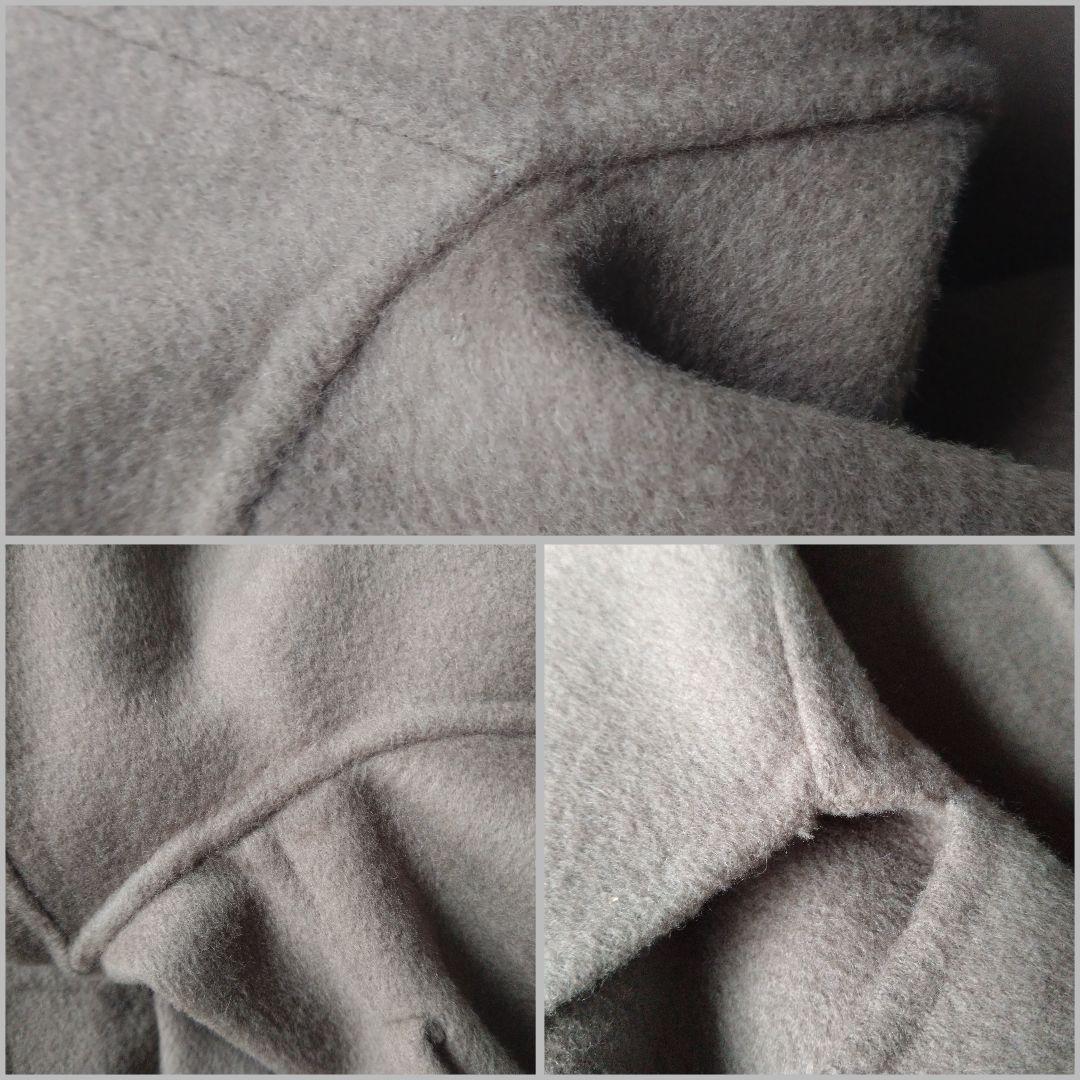 ✨近年モデル・完売品✨ROPEラムウールリバーロングコート　ベージュ系　ベルト