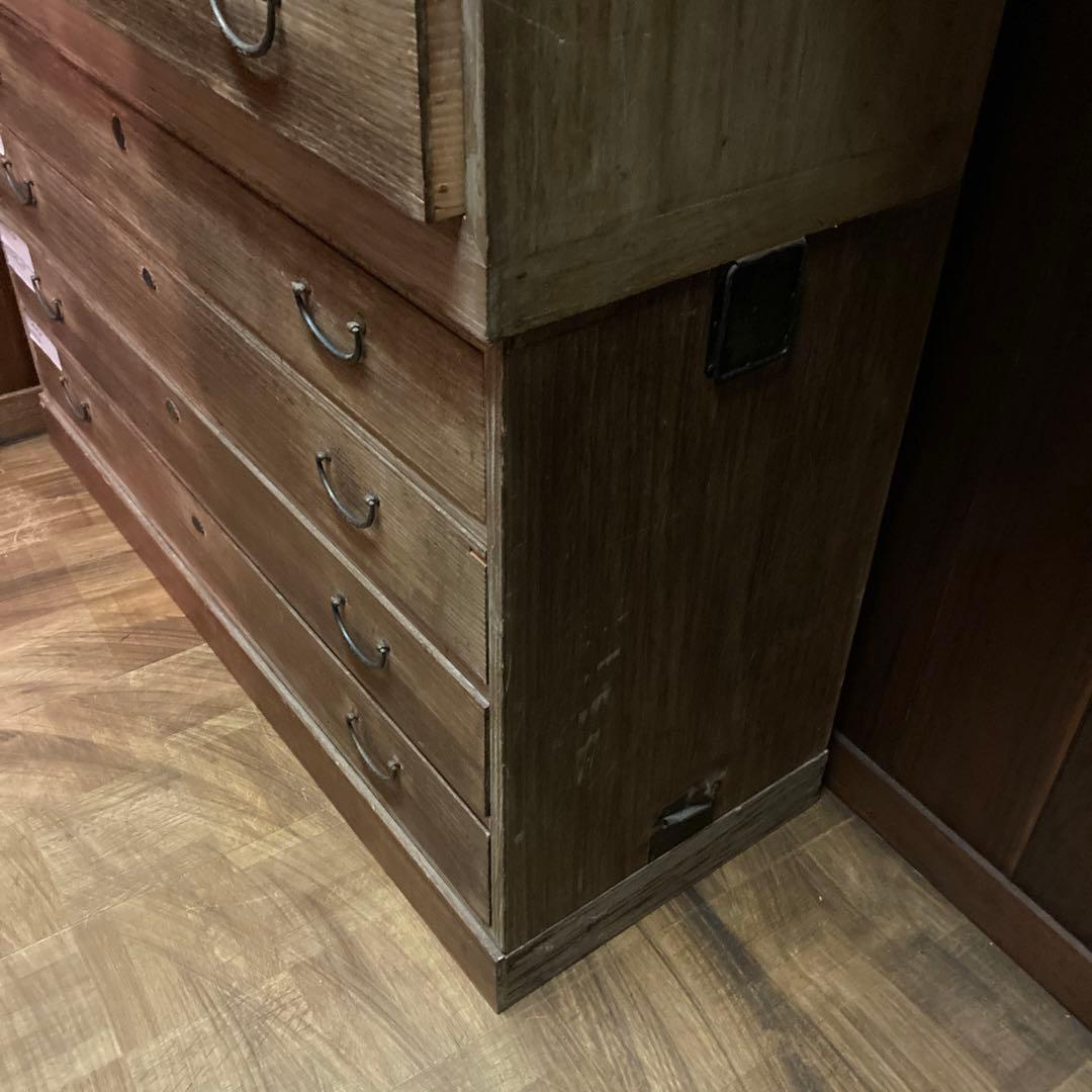 桐タンス　古家具　箪笥　テレビ台　チェスト　アンティーク　レトロ　古民家　岐阜