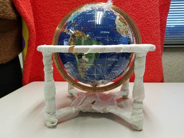 宝石地球儀４脚タイプ