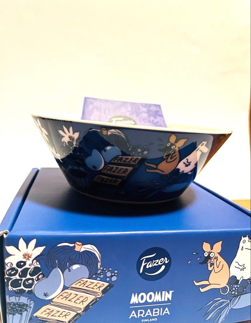 【数量限定品】アラビア ファッツェル ムーミン 80周年 ボウル　ARABIA