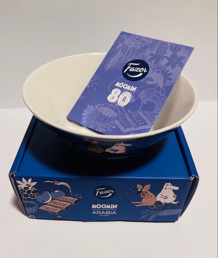 【数量限定品】アラビア ファッツェル ムーミン 80周年 ボウル　ARABIA