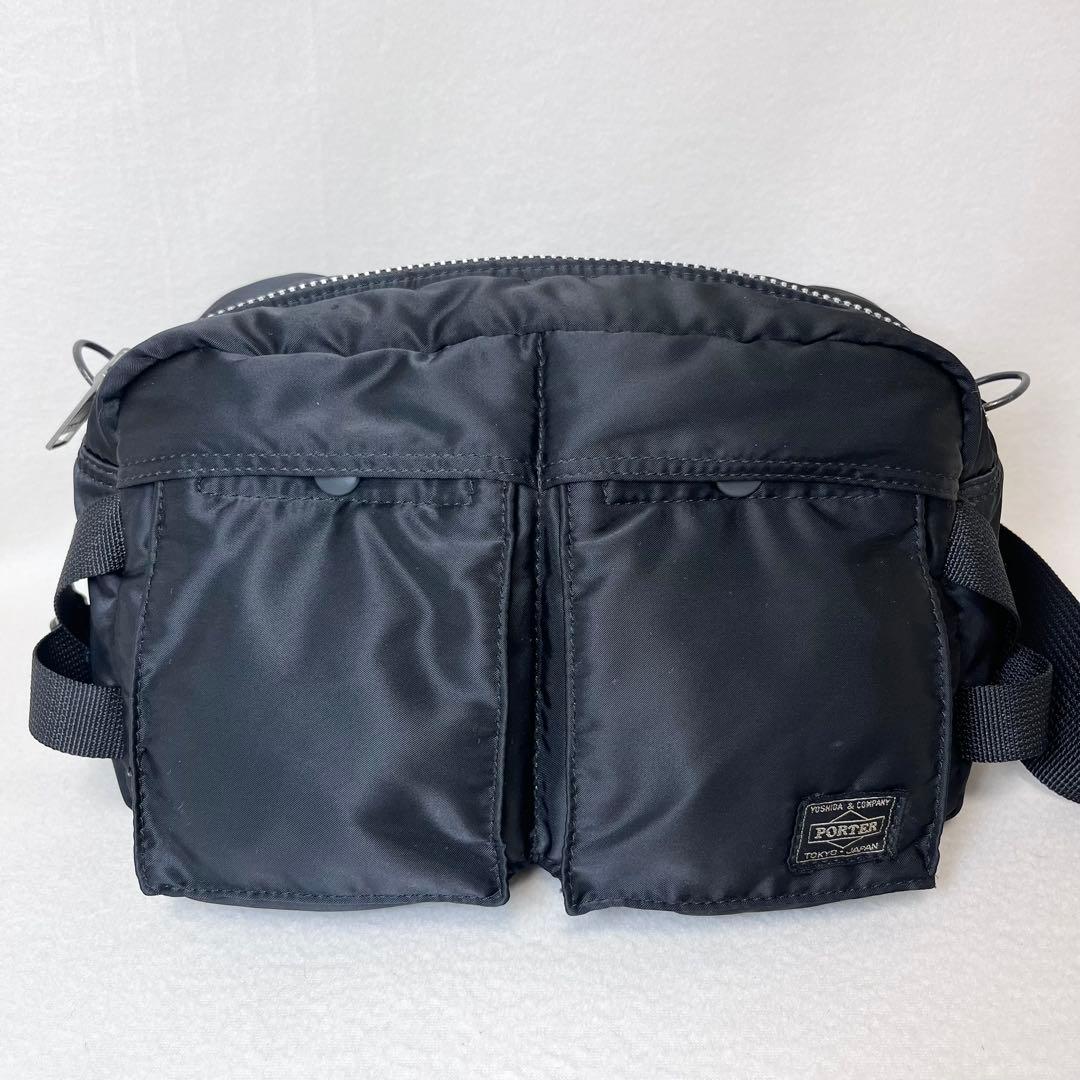 ☆極美品☆ PORTER ポーター タンカー ウエストバッグ ボディバッグ
