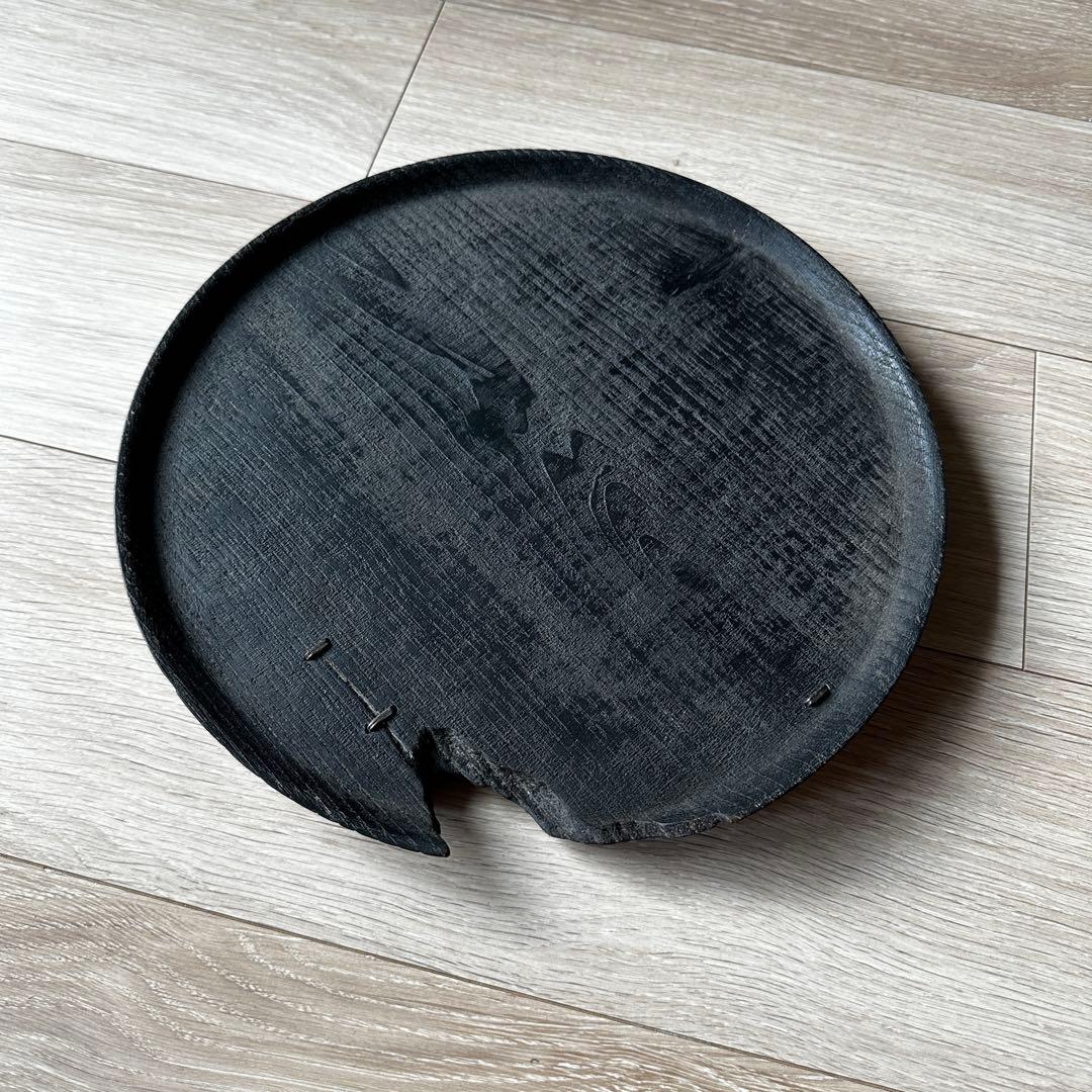 Shimoo - 浮様 丸盆 30cm, Handmade in Japan