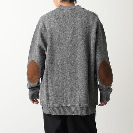 Maison Margiela 23AW エルボーパッチウールカーディガン M