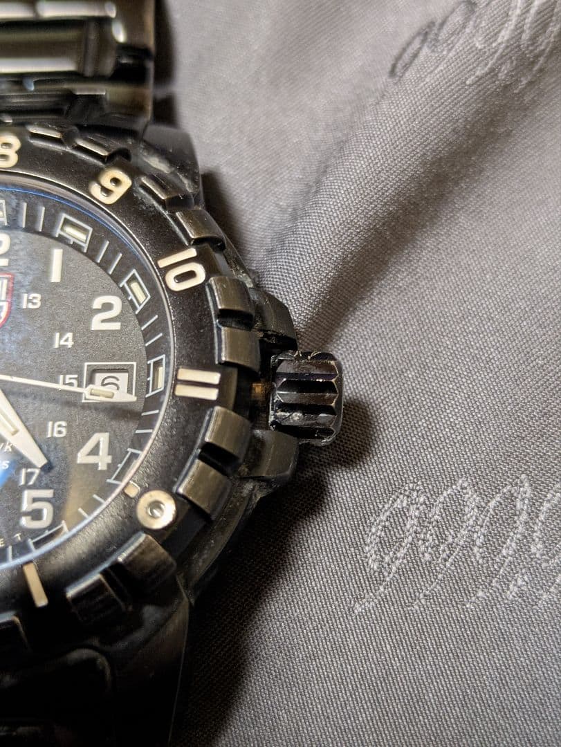ジャンク　Luminox F-117 Nighthawk